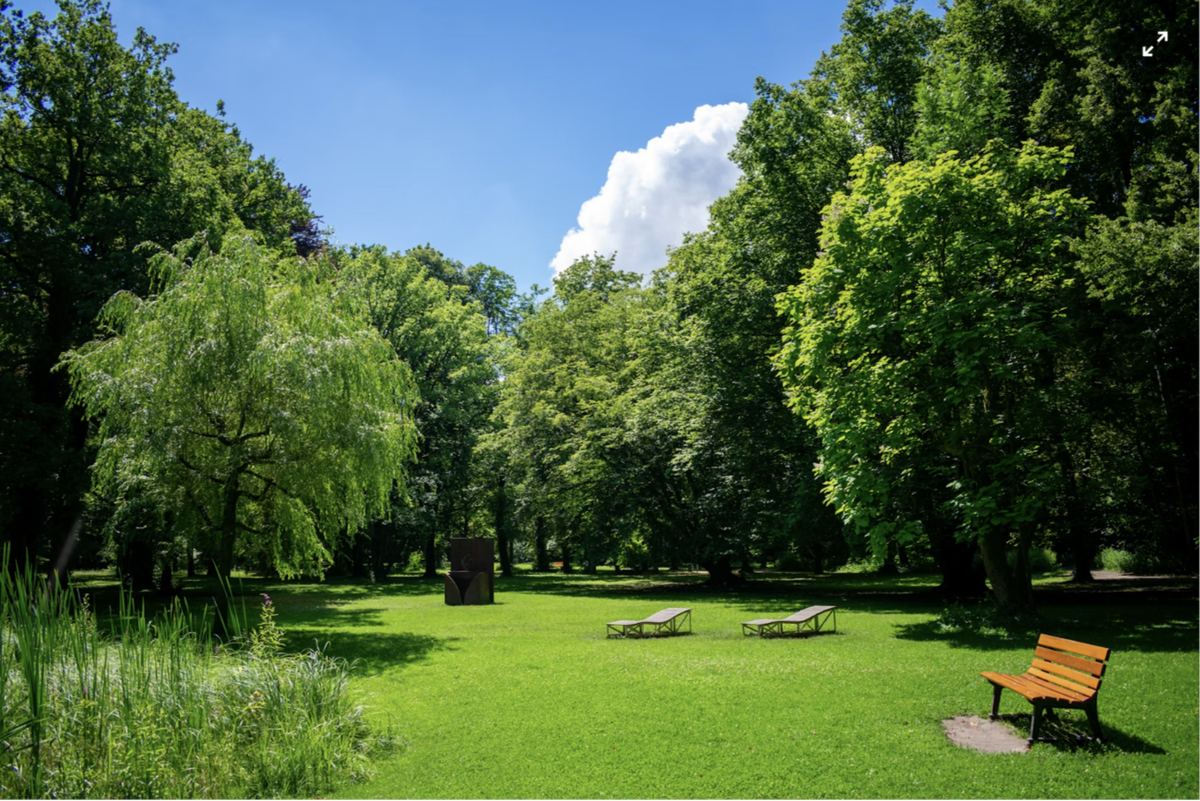 A park in Fishers, Indiana
